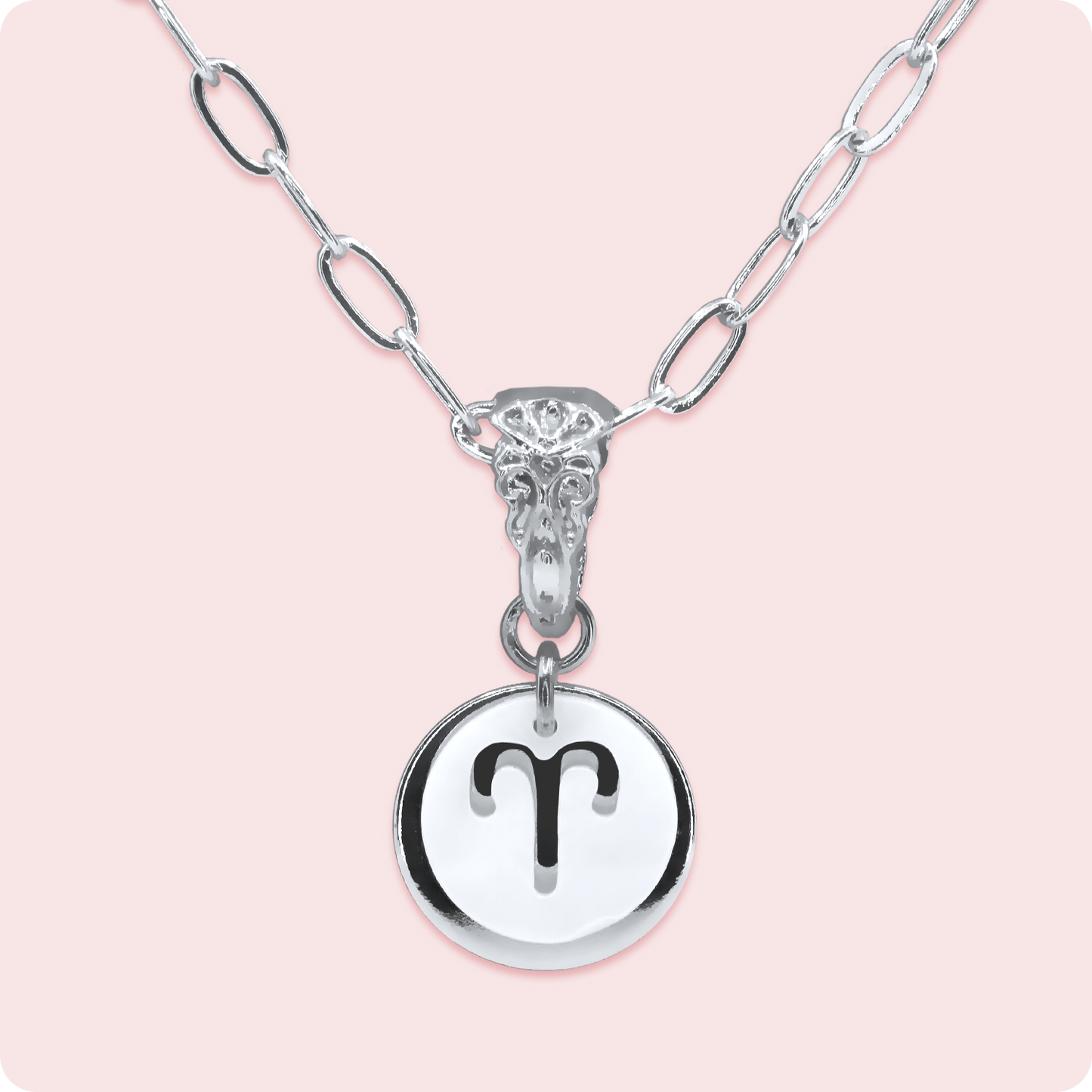 Zodiac Sign Pearl Necklace
