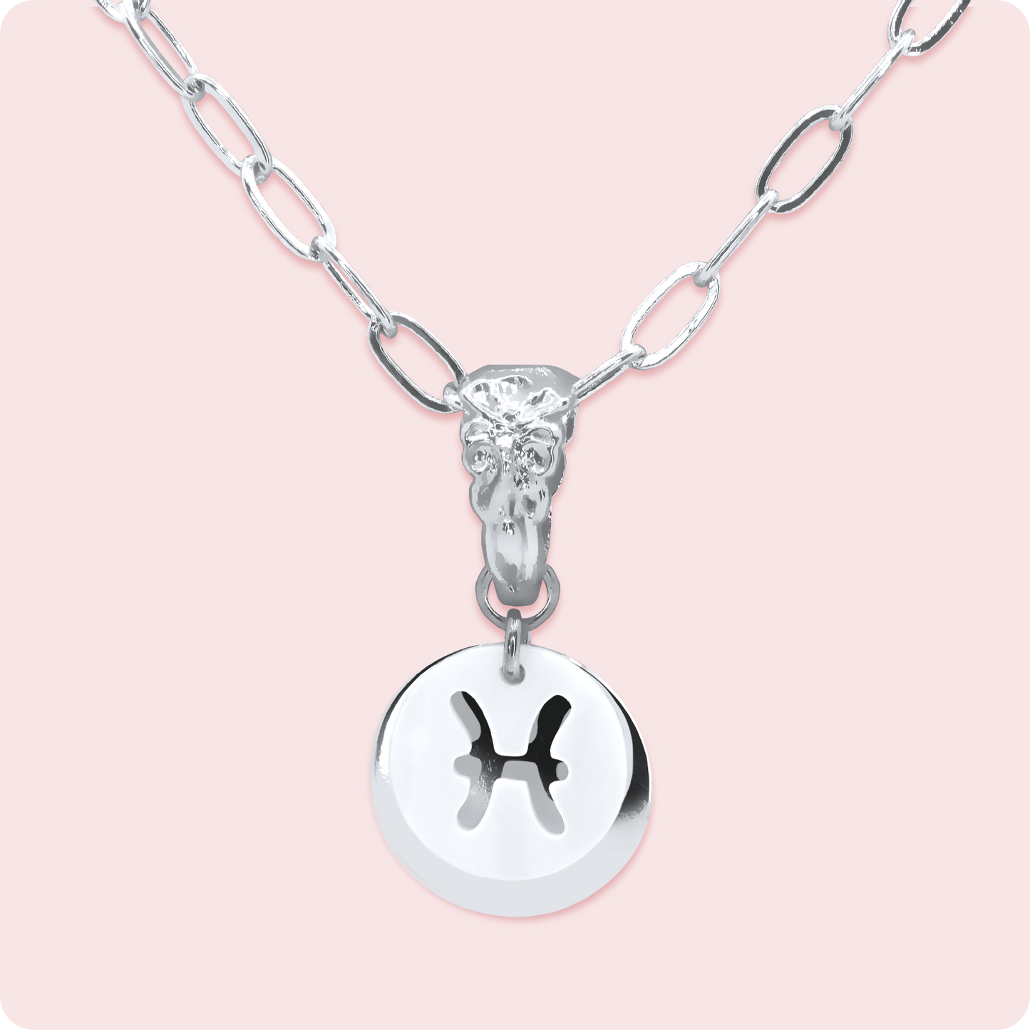 Zodiac Sign Pearl Necklace
