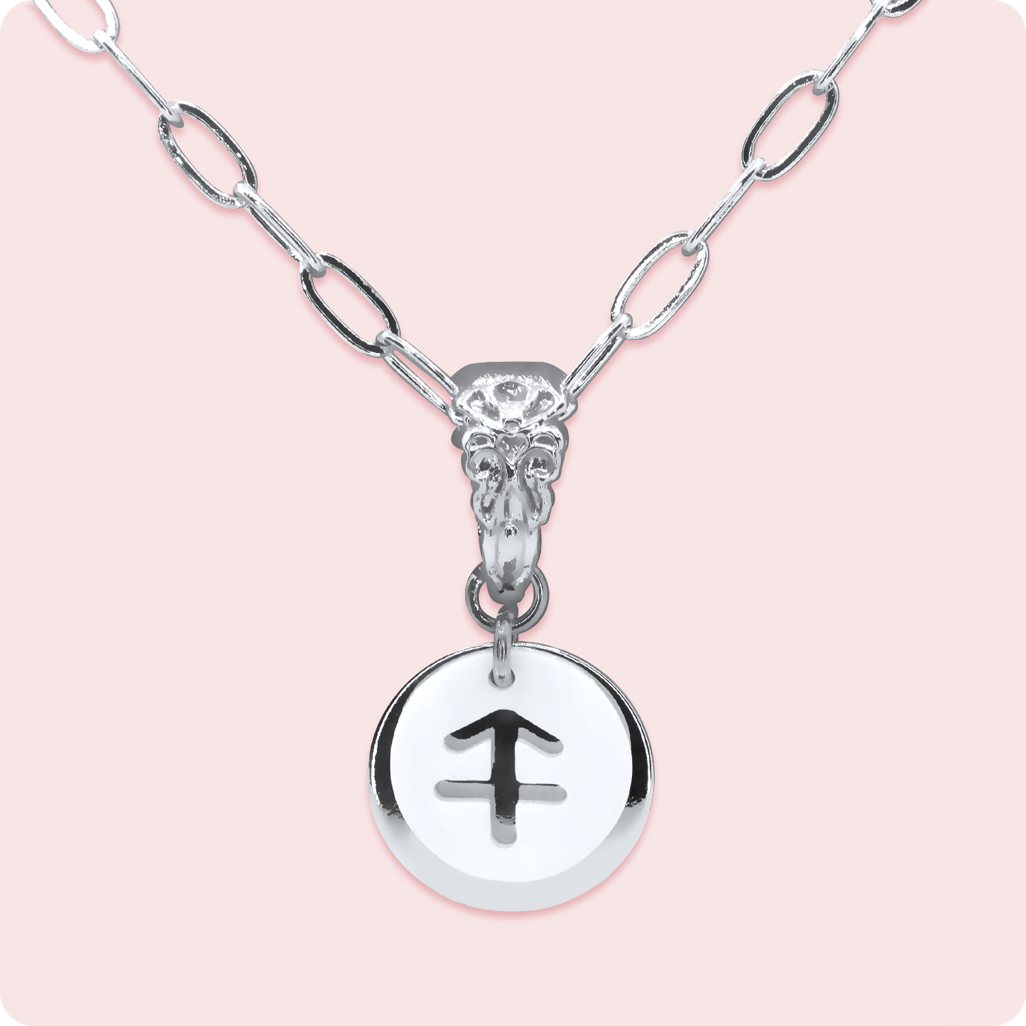Zodiac Sign Pearl Necklace