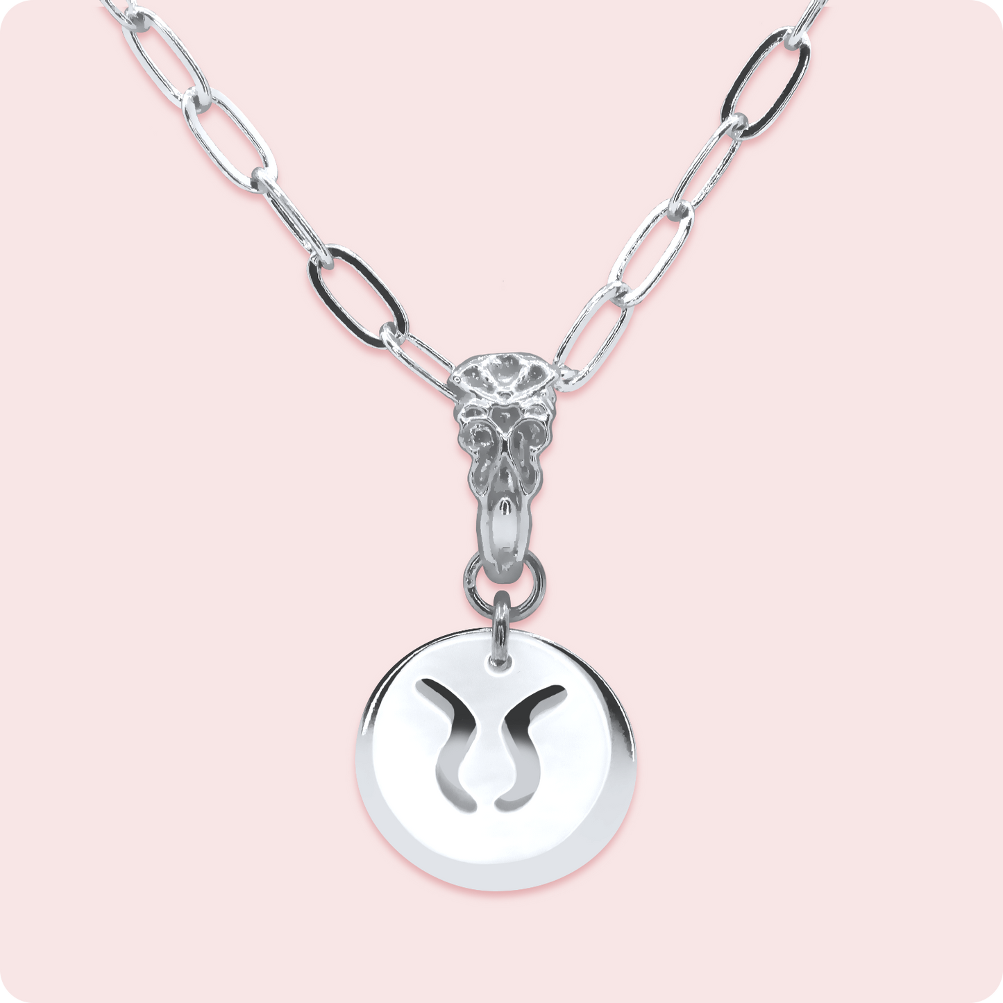 Zodiac Sign Pearl Necklace