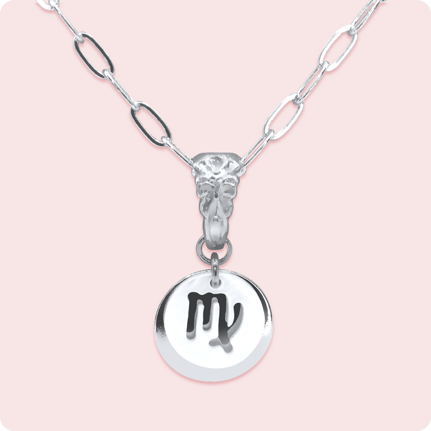 Zodiac Sign Pearl Necklace